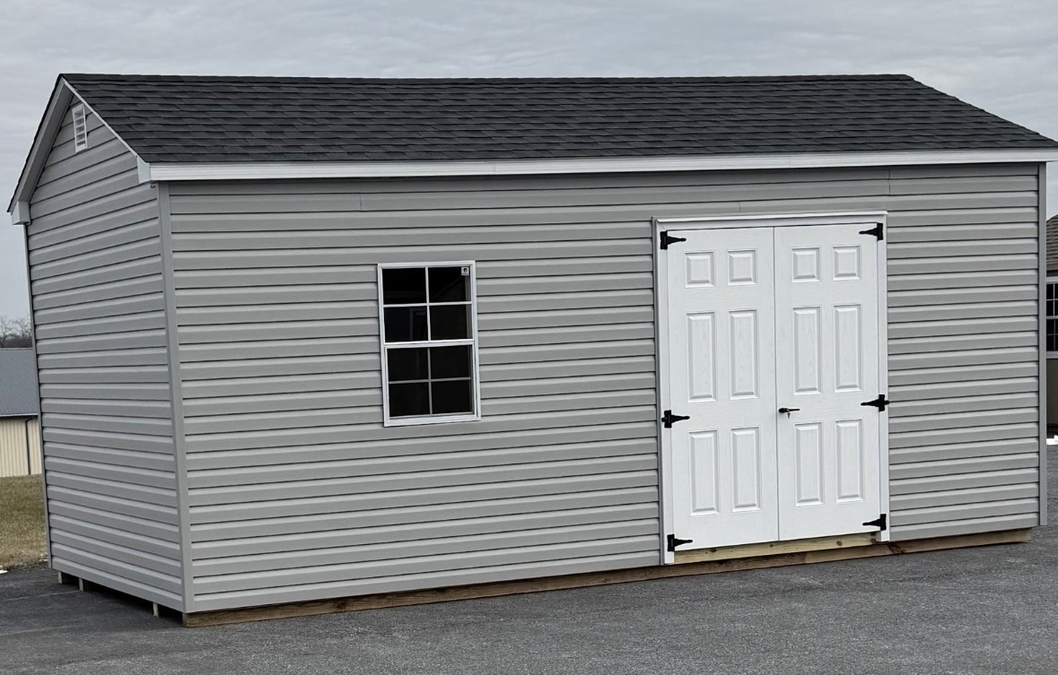 Vinyl A-Frame with Black Trim