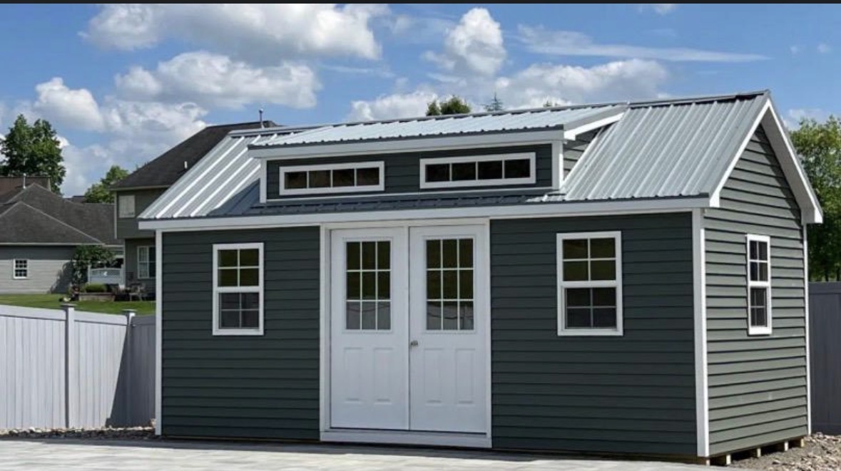 Beige Lean-To Compact