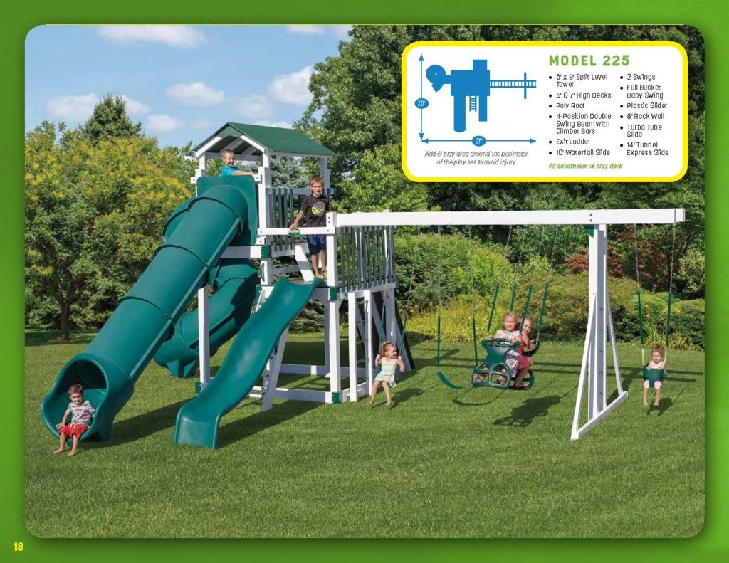 Vinyl Playset Model 225