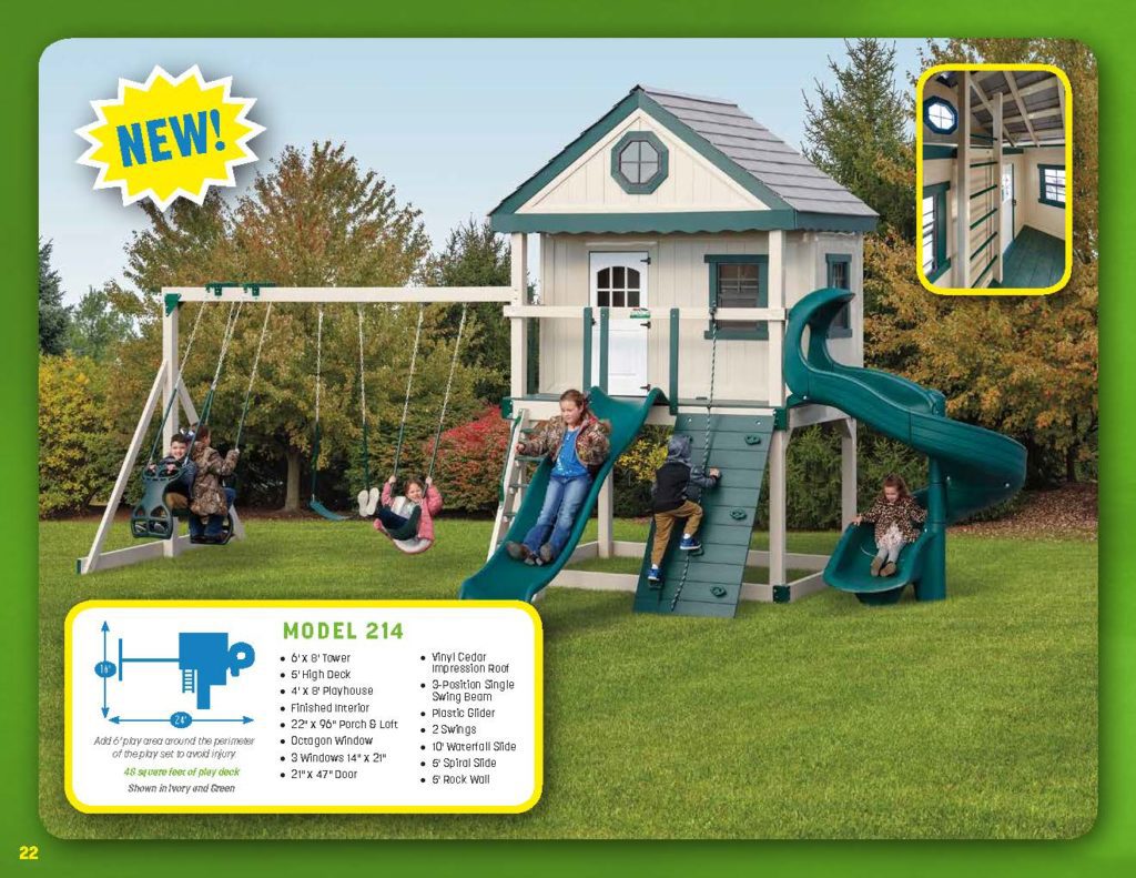 Vinyl Playset Model 214