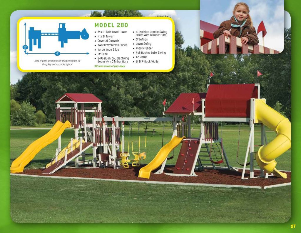 Vinyl Playset Model 280